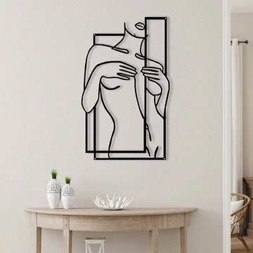 Body Line Silhouette Wall Decor