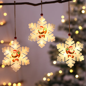 Christmas Tree Snowflake Light